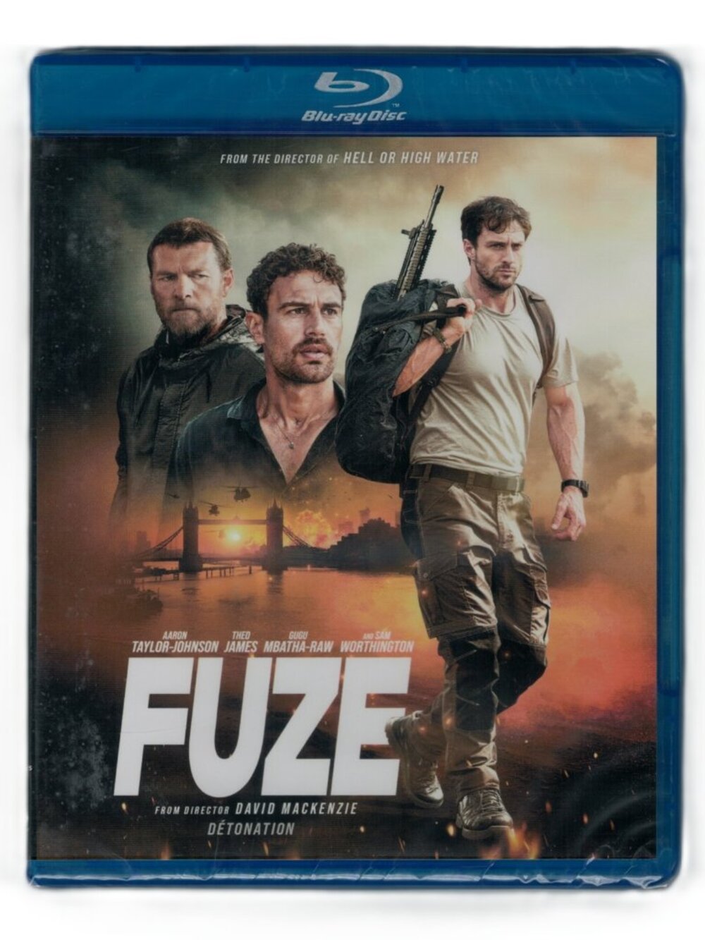 Fuze (Blu ray) 2026 Aaron Taylor-Johnson, Theo James, Sam Worthington NEW